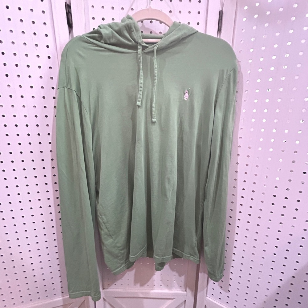 Polo By Ralph Lauren Green Hoodie - image 1